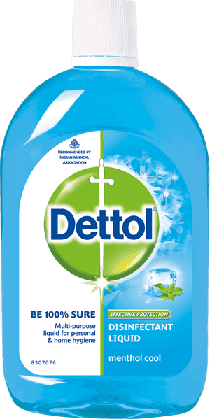 Dettol Menthol Cool Disinfectant Liquid, Multi Purpose Germ Protection